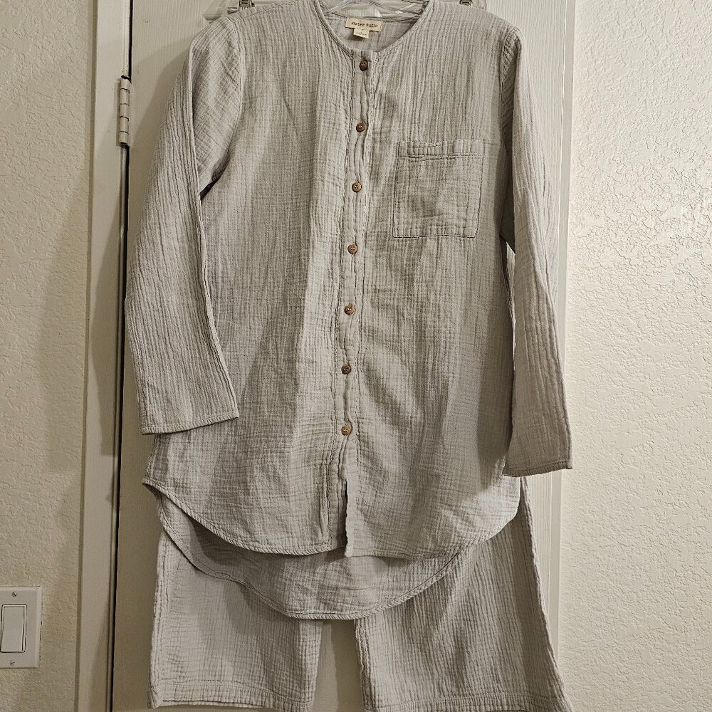 Sister Katie Gauze Top and Pant Set